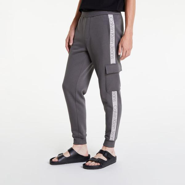 CALVIN KLEIN JEANS Logo Tape Cargo Hwk Industrial Grey