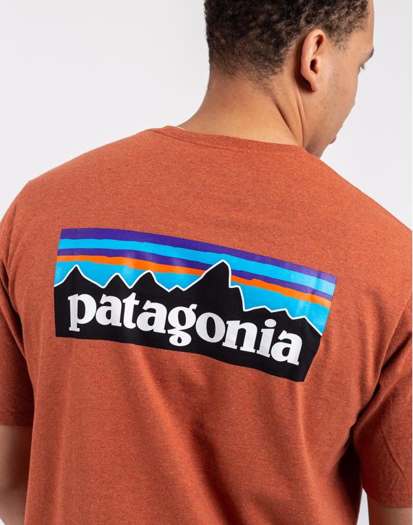 Tričko Patagonia M's P-6 Logo Responsibili-Tee Quartz Coral