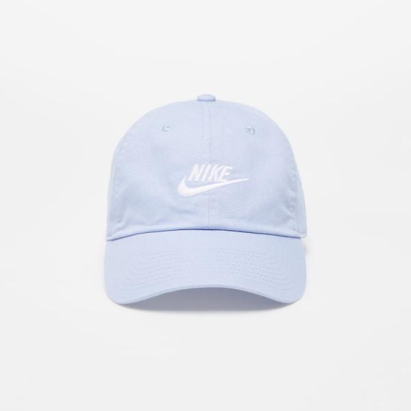 Kšiltovka Nike Sportswear Heritage86 Futura Washed Hat Cobalt Bliss/ White