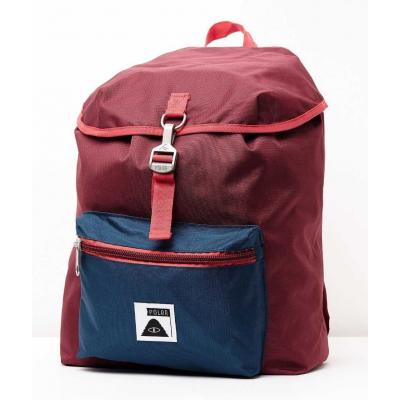 Poler Field Pack Sweet Berry Wine/ Steel Blue/ Cayenne