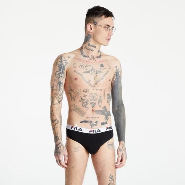 Fila Man Briefs 2-Pack Black