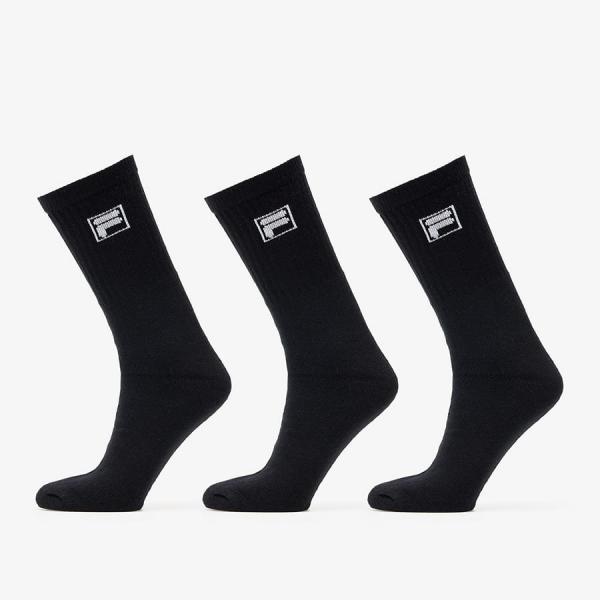 Ponožky Fila Socks 3-Pack Black