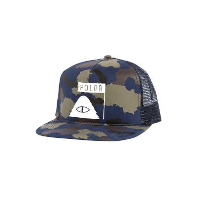 Poler Summit Mesh Trucker Blue Steel Camo