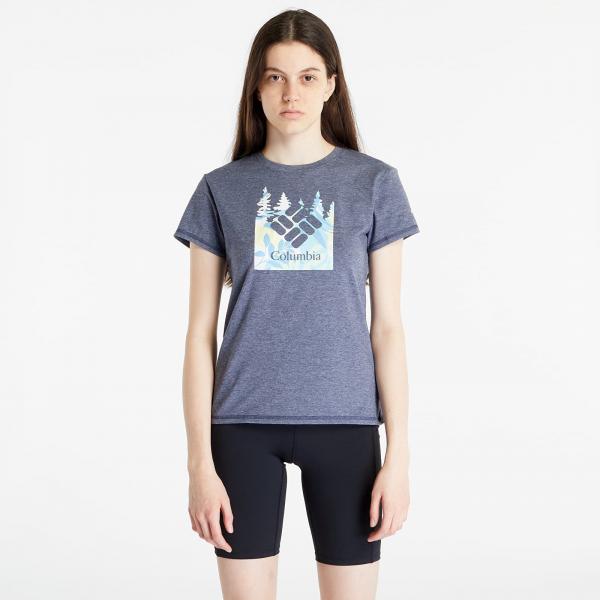 Tričko Columbia Sun Trek™ Short Sleeve Graphic Tee Nocturnal/ Arboreal S