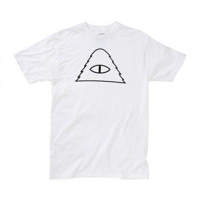 Poler Cyclops Outline Tee White