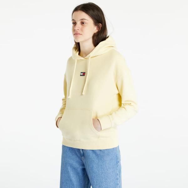 Tommy Jeans Xs Badge Hoodie Lemon Zest