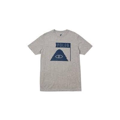 Poler Summit Tee Heather Grey