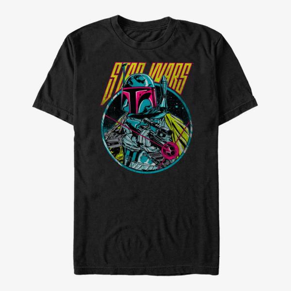 Tričko Merch Star Wars: Classic - Bobba Blaste Black S