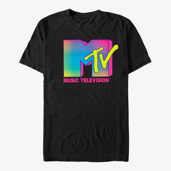 Tričko Merch Paramount MTV - Fluorescent Black M