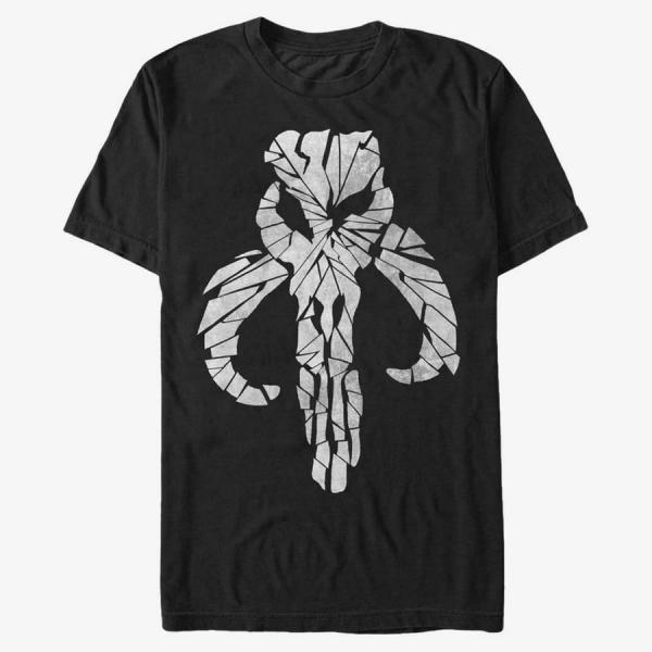 Tričko Merch Star Wars: Classic - Mandalorian Black S