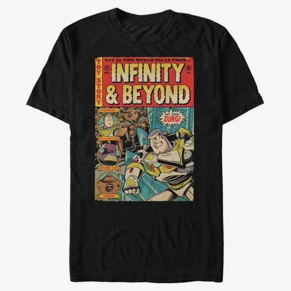 Tričko Merch Pixar Toy Story - Comic Relief Black S