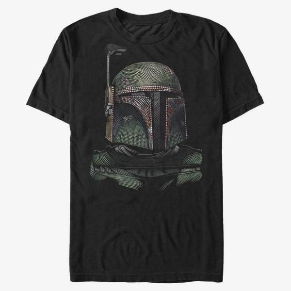 Tričko Merch Star Wars: Classic - Bounty Hunter Black S