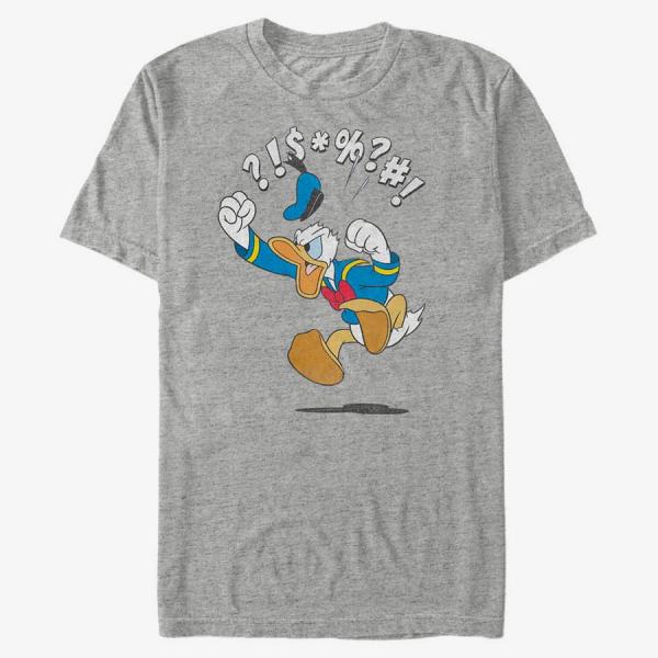 Queens Disney Classics Mickey Classic - Donald Jump Heather Grey