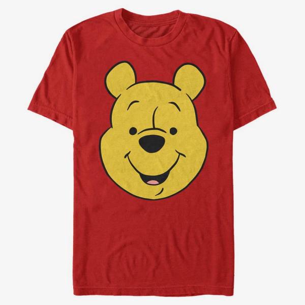 Queens Disney Winnie The Pooh - WinniePooh Big Face Red
