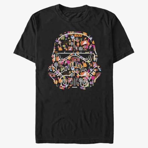 Queens Star Wars: Last Jedi - Candy Trooper Face  Black