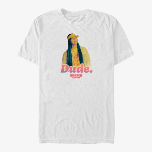 Queens Netflix Stranger Things - Surfer Dude  White