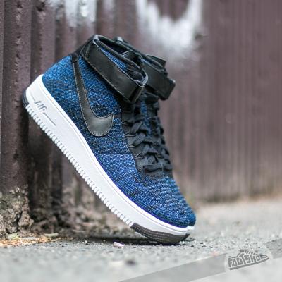 Nike Air Force 1 Ultra Flyknit Mid Game Royal/ Black-White