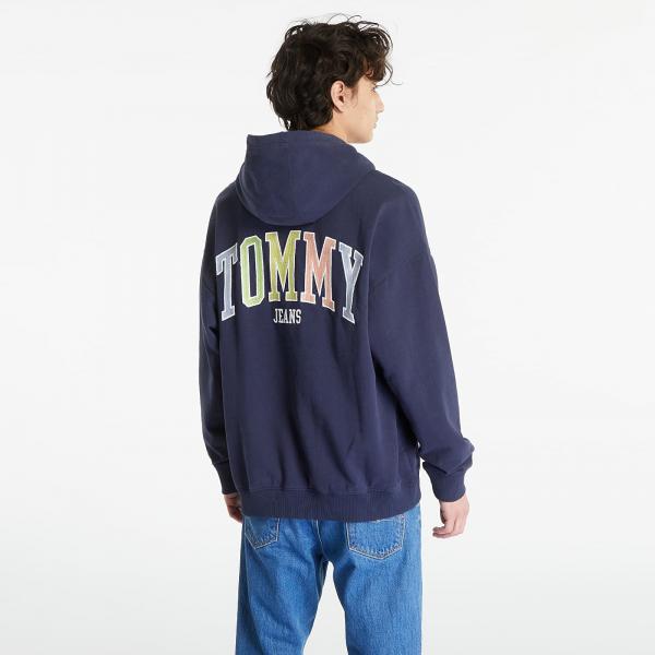 Tommy Jeans Oversized College Hoodie Twilight Navy