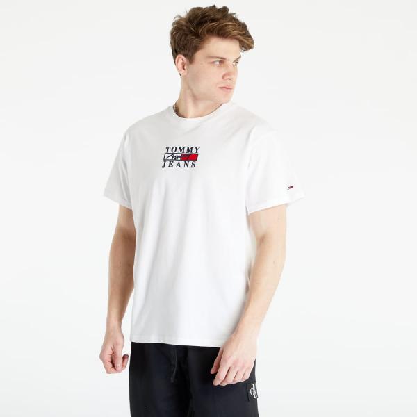 Tričko s krátkým rukávem TOMMY JEANS Relaxed Timeless T-Shirt White