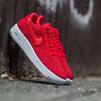 Nike Air Force 1 Ultra Flyknit Low University Red/ Unviresity Red-White