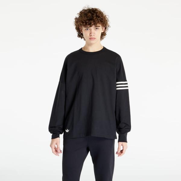 Tričko adidas Originals Neuclassics Long Sleeve Shirt Black/ Wonder White M