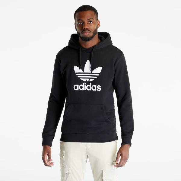 Mikina adidas Originals Adicolor Classics Trefoil Hoodie Black