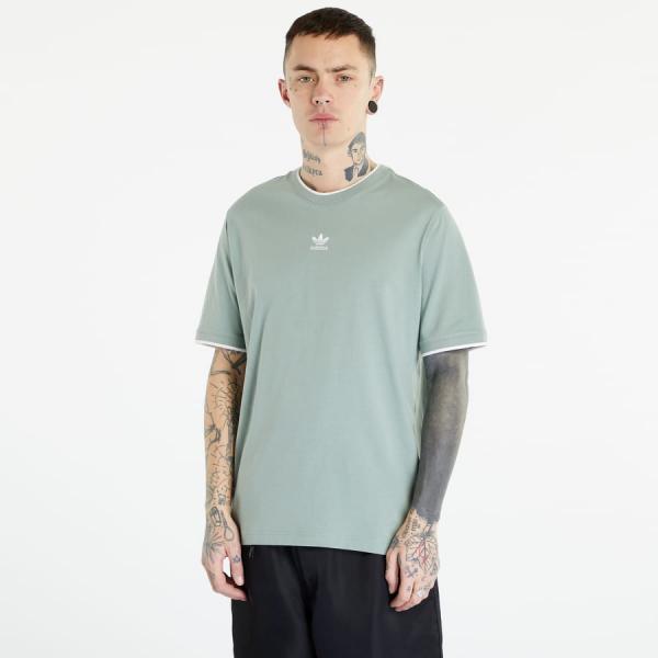 Tričko adidas Originals Essentials Rekive Tee Silver Green XL