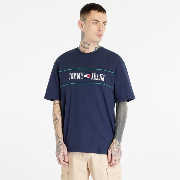 TOMMY JEANS Skate Archive Short Sleeve T-Shirt Twilight Navy