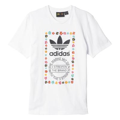 adidas Pharrell Williams Graphic Tee 2 White/ Black