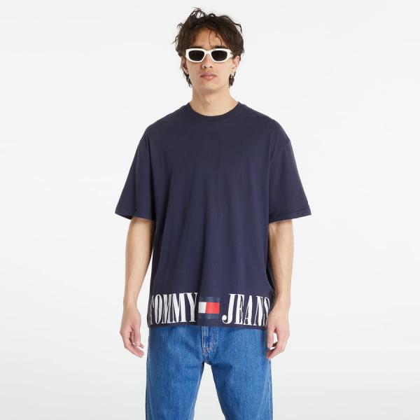 TOMMY JEANS Skate Archive Short Sleeve T-Shirt Twilight Navy