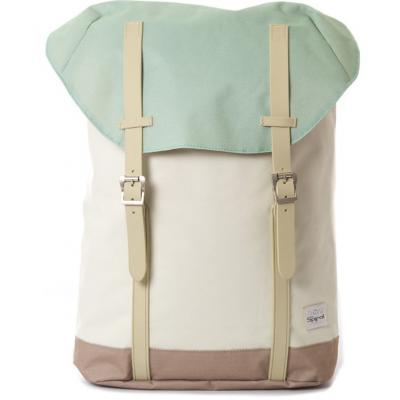 Spiral Hampton Tri Colour Pastel Green Backpack