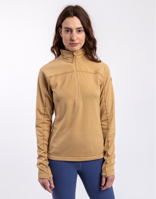 Fjällräven Abisko Lite Fleece Half Zip W 196 Dune Beige M