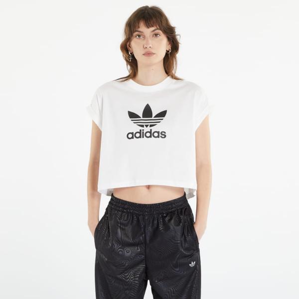 Tričko adidas Originals Adicolor Classics Short Trefoil Tee White L