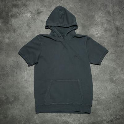 Stüssy Stock Long Sleeve Hoodie Charcoal