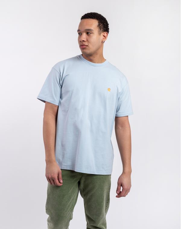 Tričko Carhartt WIP S/S Chase T-Shirt Icarus / Gold