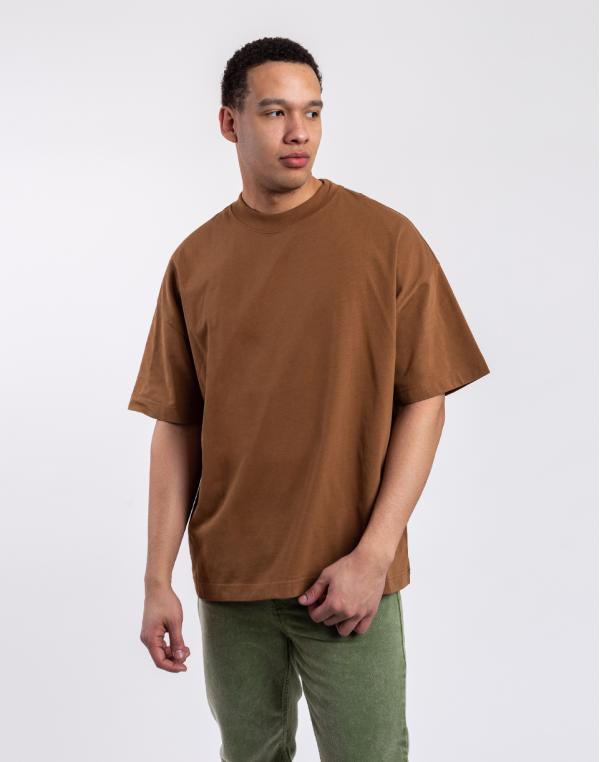 Tričko Carhartt WIP S/S Link Script T-Shirt Hamilton Brown / Black