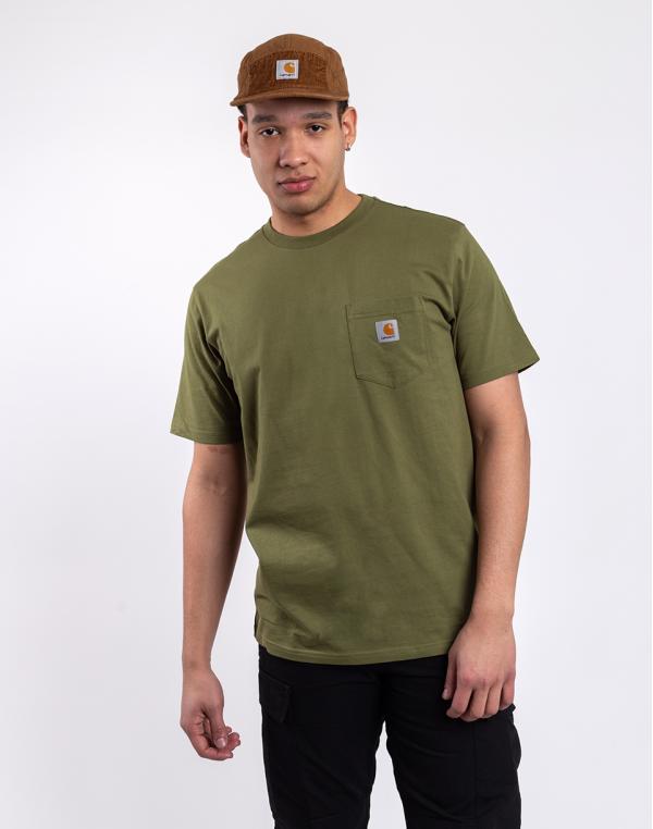 Tričko Carhartt WIP S/S Pocket T-Shirt Kiwi