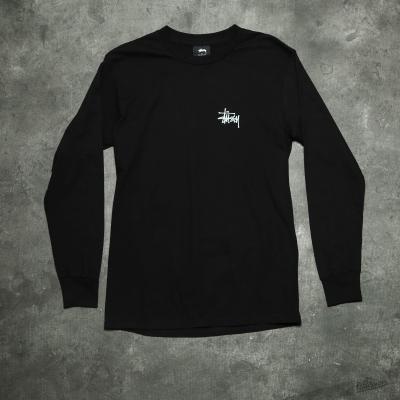 Stüssy Basic Long Sleeve Tee Black