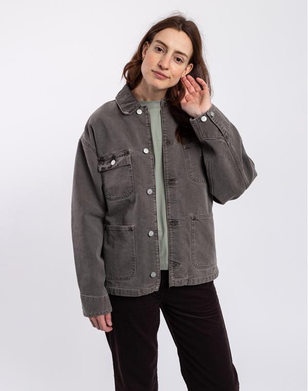 Carhartt WIP W' OG Michigan Coat Black / Black faded L