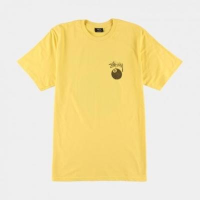 Stüssy 8 Ball Stamp Tee Faded Yellow