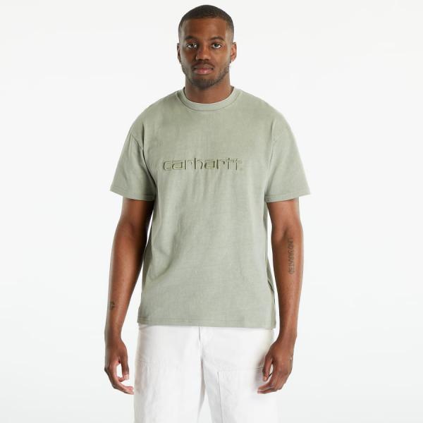 Tričko s krátkým rukávem Carhartt WIP Duster Short Sleeve T-Shirt UNISEX Yucca Garment Dyed