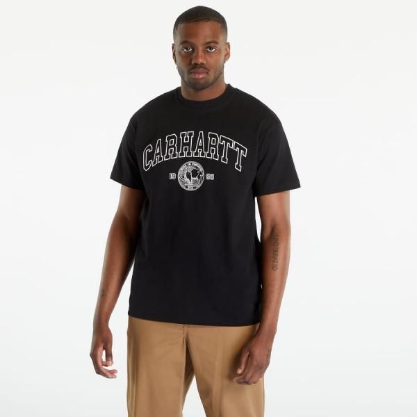Tričko s krátkým rukávem Carhartt WIP S/S Coin T-Shirt UNISEX Black/ White