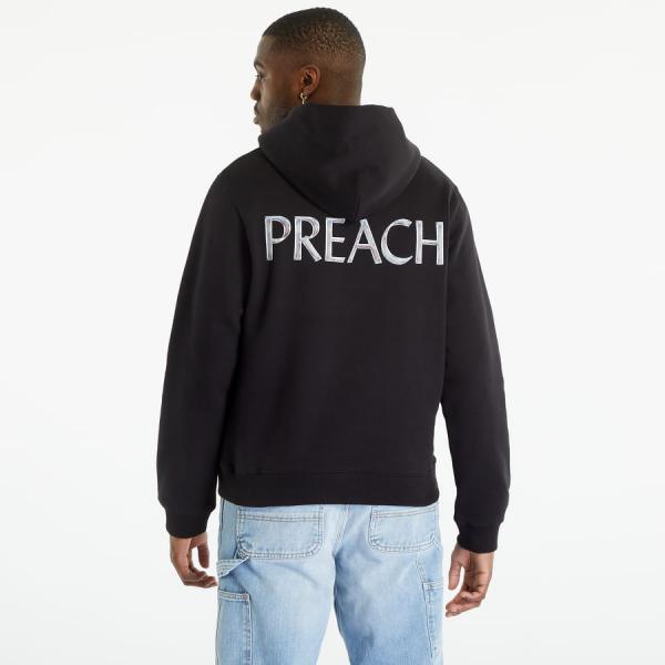 Mikina PREACH Relaxed Chrome H GOTS Black S