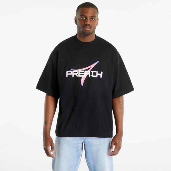 Tričko s krátkým rukávem PREACH Blurry T GOTS Black