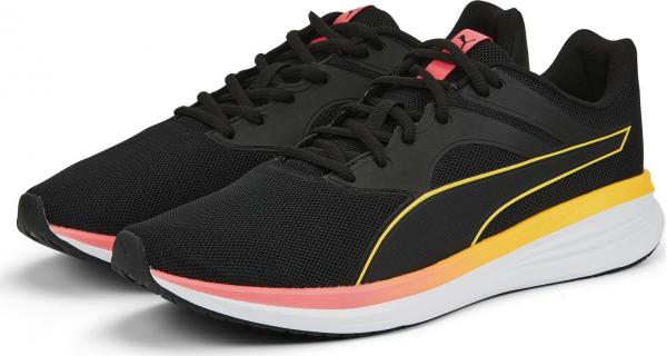 Transport Puma Black-Sunset Glow-Sun Str 38,5