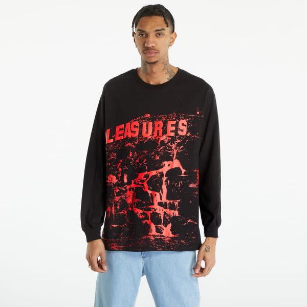 PLEASURES Thc Long Sleeve Tee Black