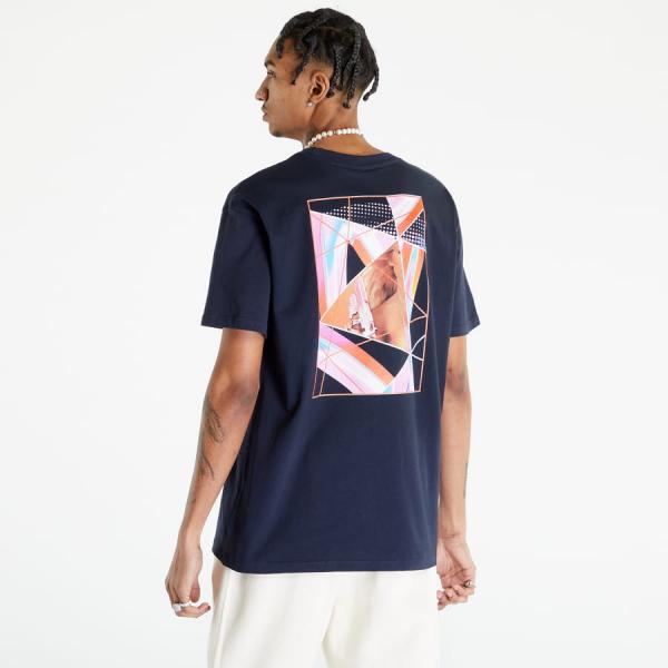 Tričko Urban Classics Prism Oversize Tee Navy L