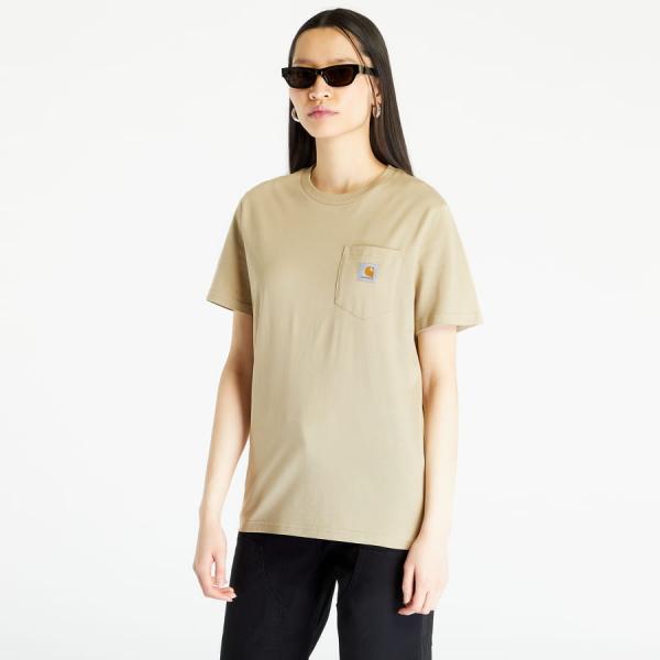 Tričko s krátkým rukávem Carhartt WIP Pocket Short Sleeve T-Shirt UNISEX Ammonite