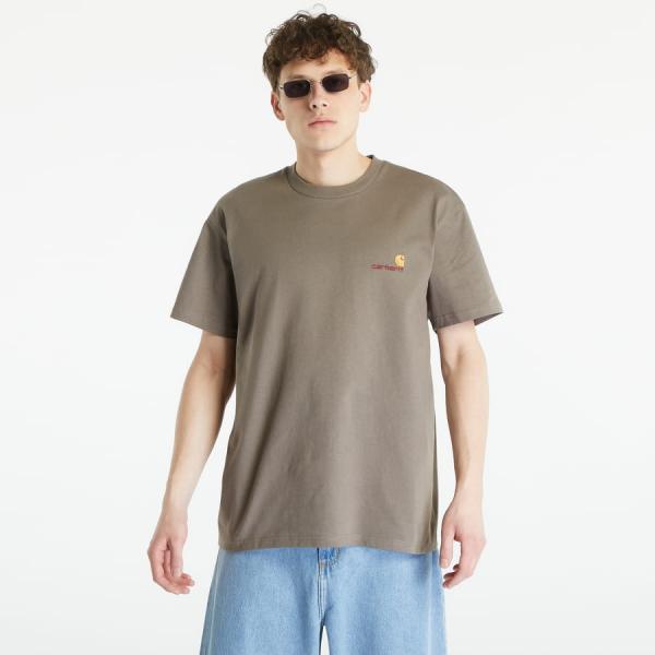 Tričko s krátkým rukávem Carhartt WIP S/S American Script T-Shirt Teide