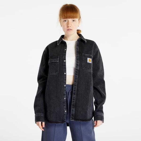 Pánská jarní bunda Carhartt WIP Salinac Shirt Jacket Black